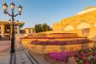 Middle East-Arabian Peninsula-Oman-Muscat-Al Alam Palace in Muscat Art Print
